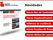 Release da versão 4.9.8 plataforma de notícias Web Jornalismo